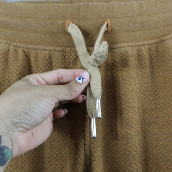 Lululemon Pants Womens 6 Warm Down MR Mid Rise Jogger Textured Cozy Drawstring - Picture 3 of 14